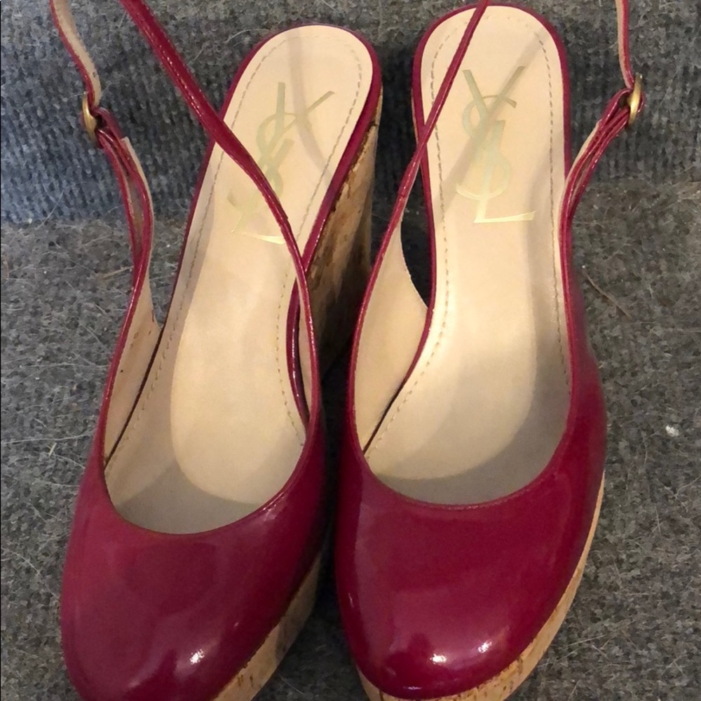 YSL Slingbacks